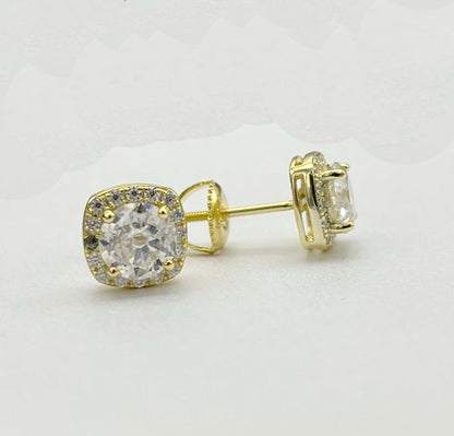 MEM-33 (Moissanite Stone Earring)