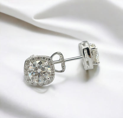 MEM-33 (Moissanite Stone Earring)