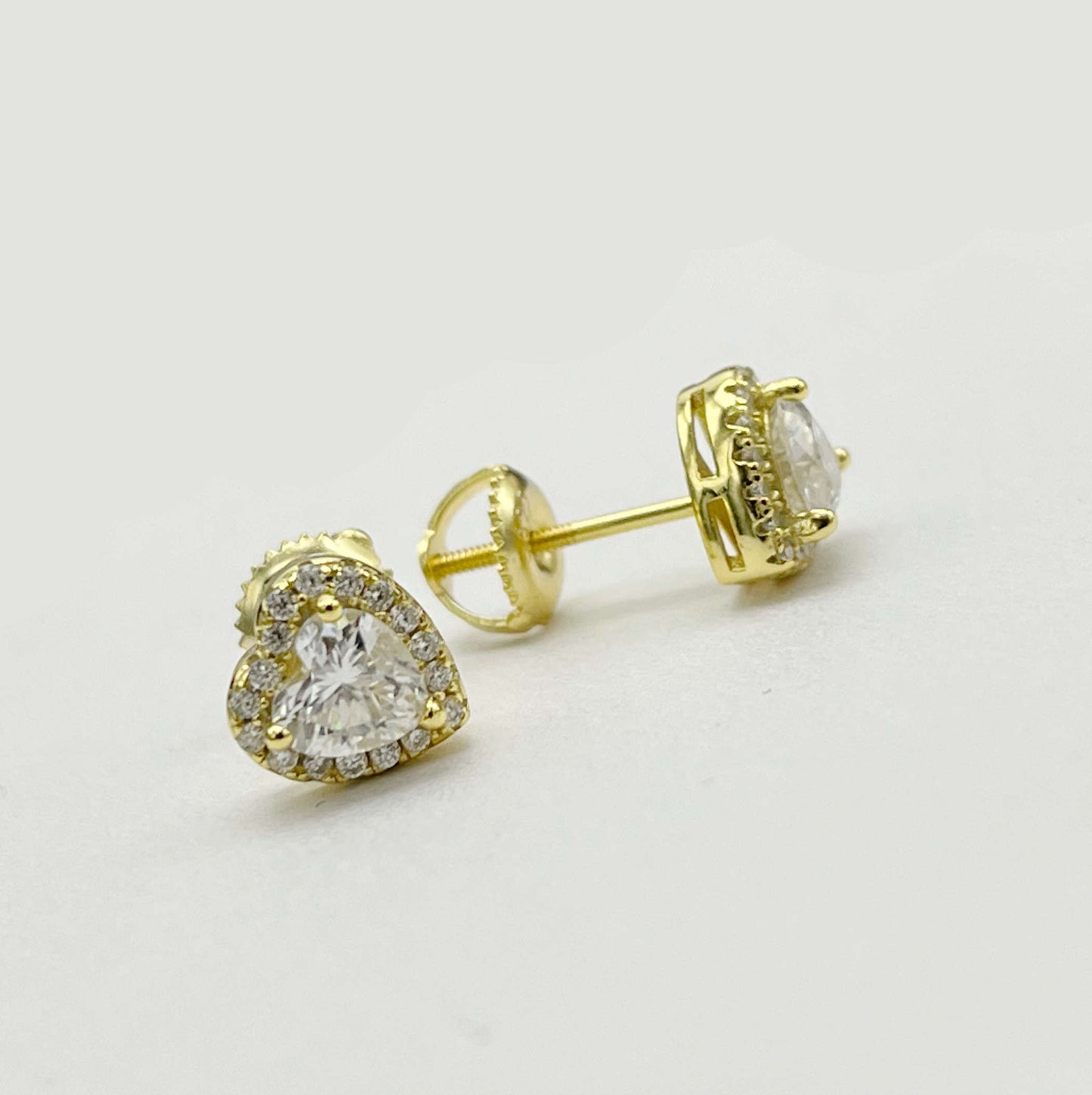 MEM-34 (Moissanite Stone Earring)