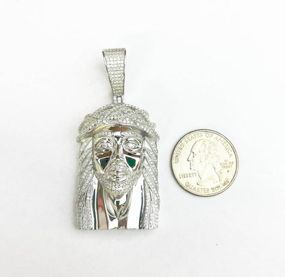 MPM-13 (Moissanite Stone Silver Pendant)