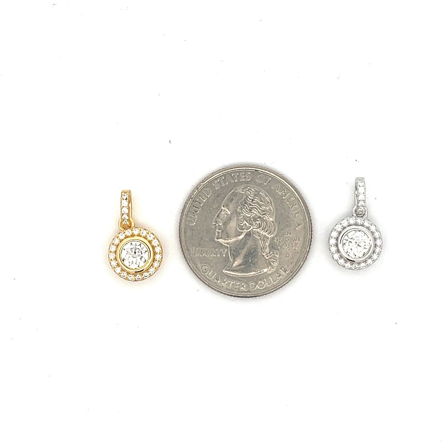 MPW-01 Moissanite Stone Pendant