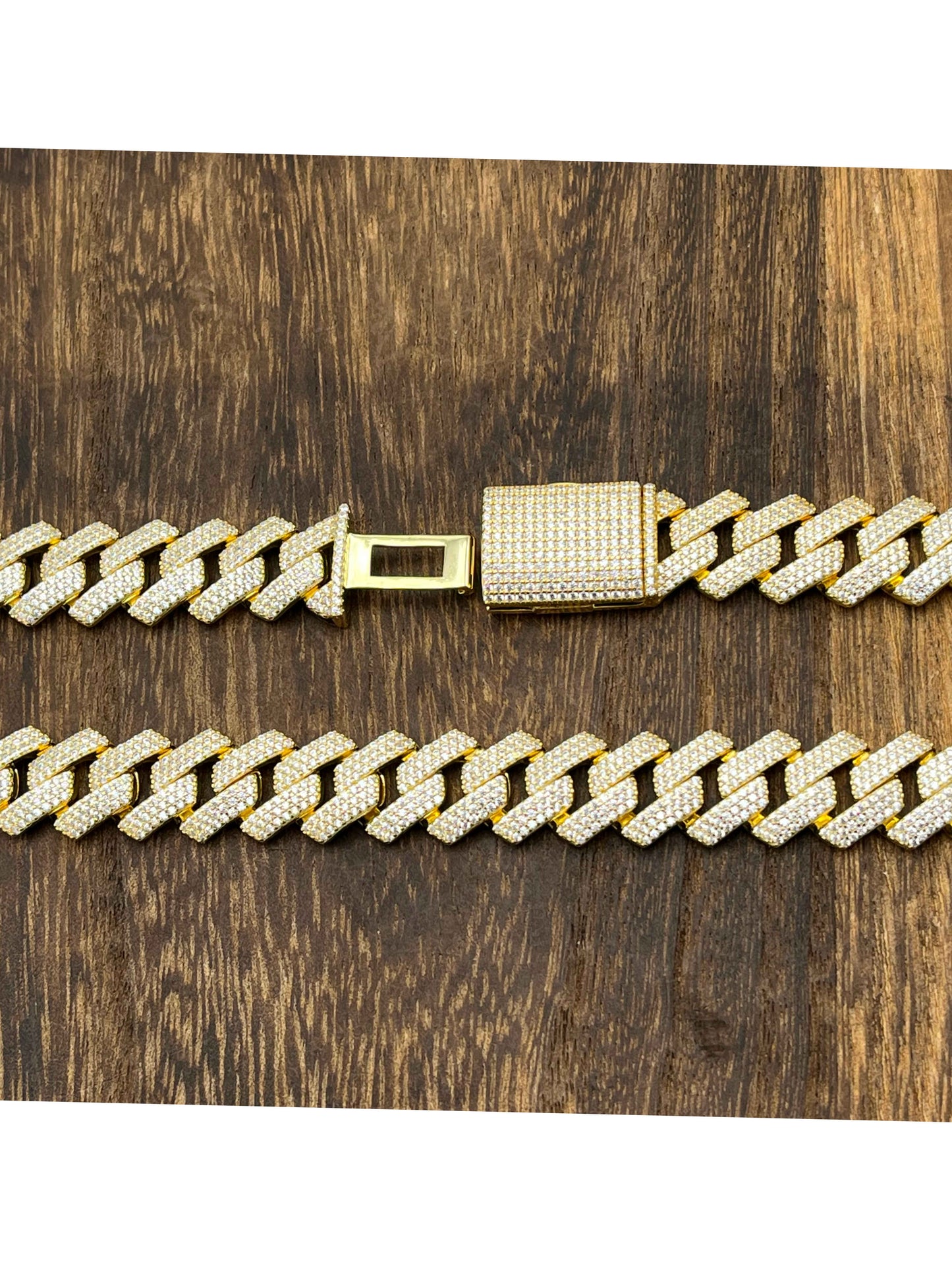 STNB-16 12mm Box Lock Miami Cuban Chain and Bracelet 7" 7.5" 8" 18" 20" 24" Net Price