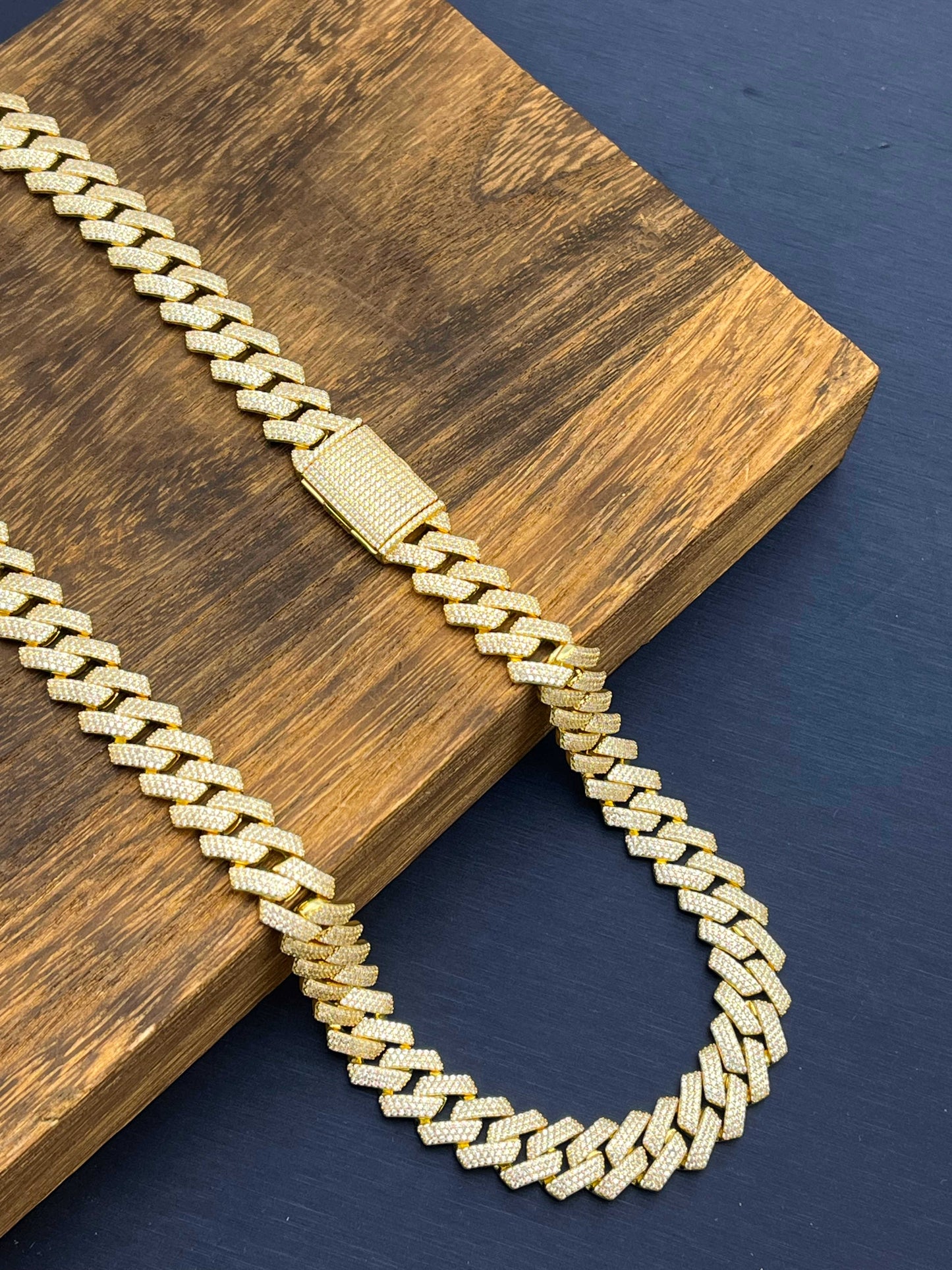 STNB-16 12mm Box Lock Miami Cuban Chain and Bracelet 7" 7.5" 8" 18" 20" 24" Net Price