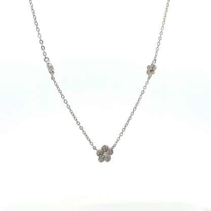 STNW-1554 (Three Flowers Necklace)