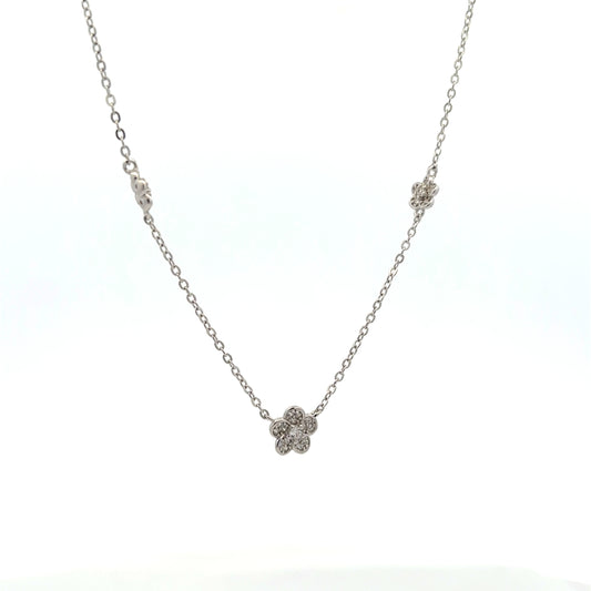 STNW-1554 (Three Flowers Necklace)