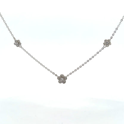 STNW-1554 (Three Flowers Necklace)