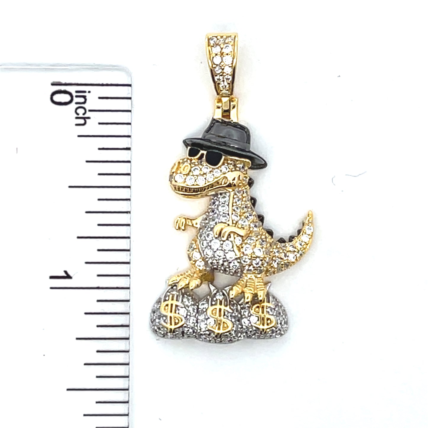 Dinosaur Money Bag Pendant