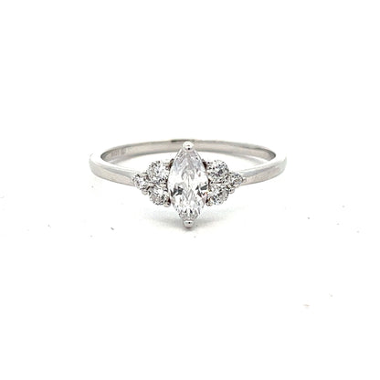 STRW-1051 (Marquise Simulated Stone Ring💍 )