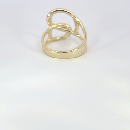 STRW-1188 (Anillo de plata torcida)