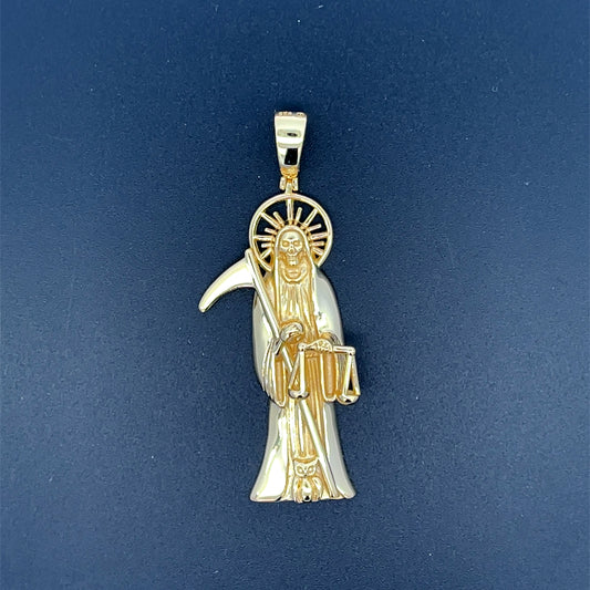 SANTA MERTE HOLY DEATH GRIM REAPER PENDANT