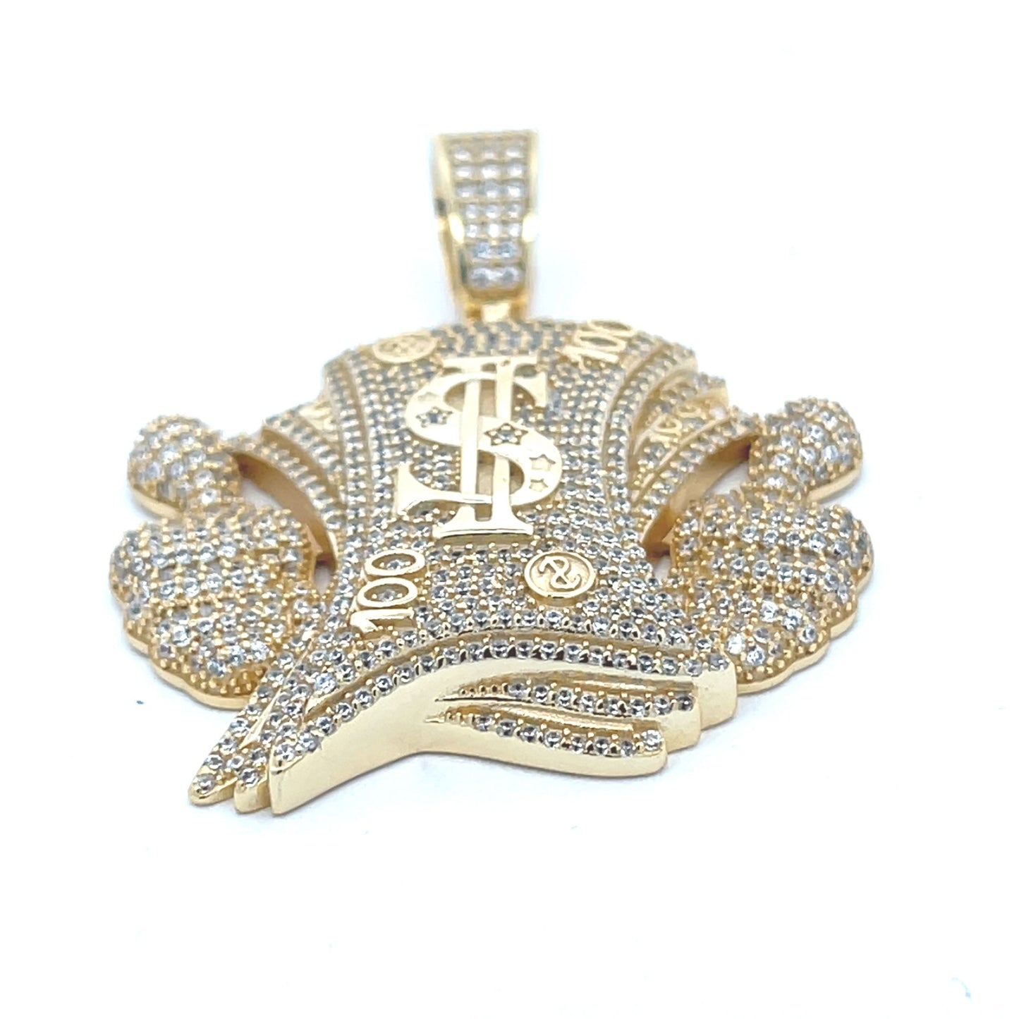Cash Money Thumbs Up Pendant-STPM-692
