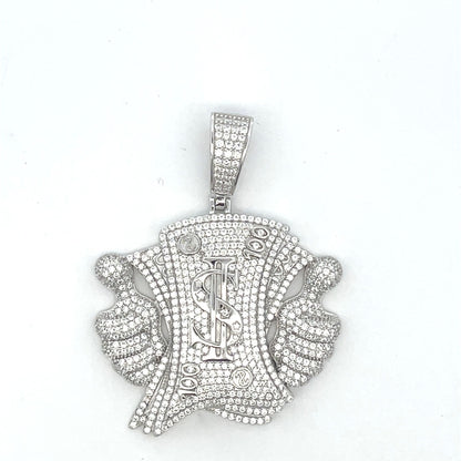 Cash Money Thumbs Up Pendant-STPM-692