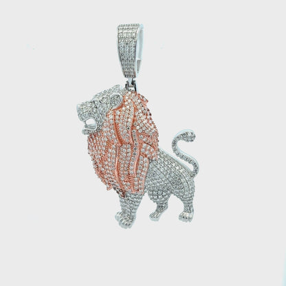 MP-53 (Moissanite Lion Pendant)