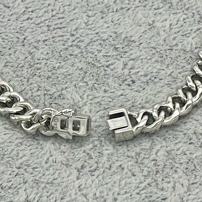 STNB-04 Cadena de plata de 6 mm 7" 7,5" 8" 9" 16" 18" 20" Precio neto