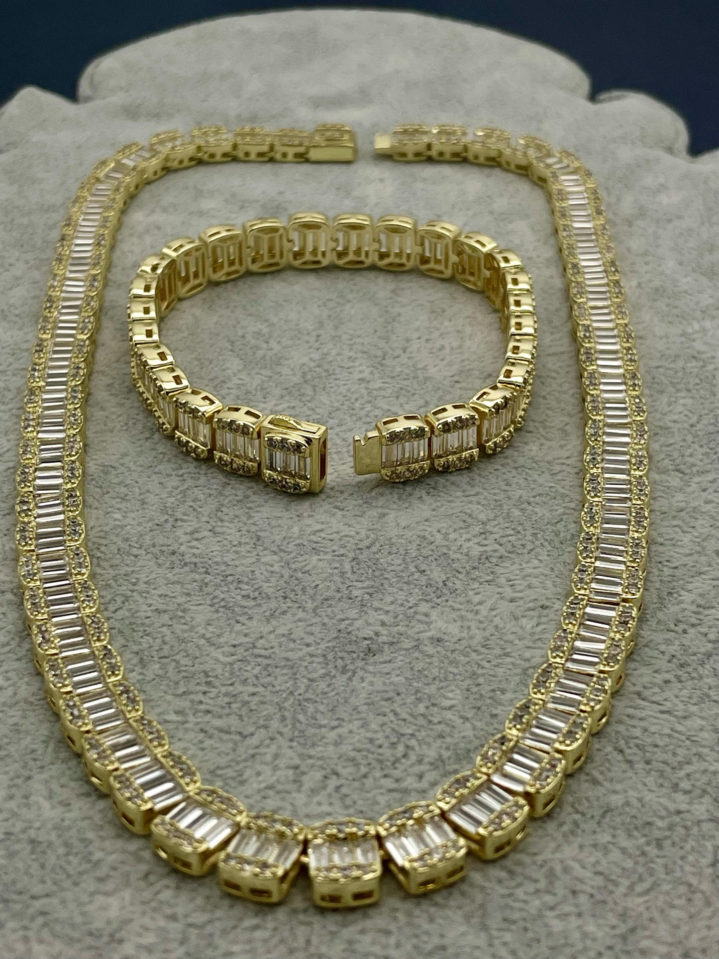 BRCS-05  7“ Bracelet and 17” Chain Sets (30% OFF)