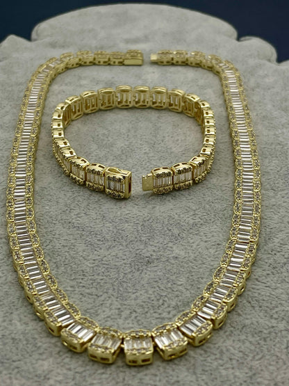 BRCS-05  7“ Bracelet and 17” Chain Sets (30% OFF)