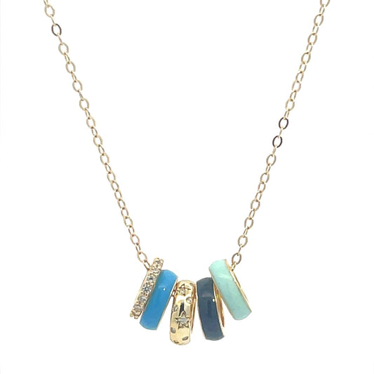 Multi Mini Enamel Rings