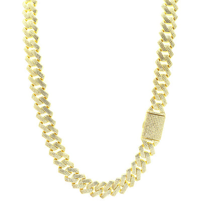 STNB-16 12mm Box Lock Miami Cuban Chain and Bracelet 7" 7.5" 8" 18" 20" 24" Net Price