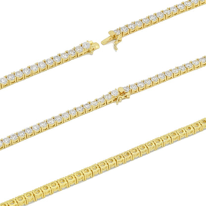 BRTC-29 Brass Tennis Chain 4mm
