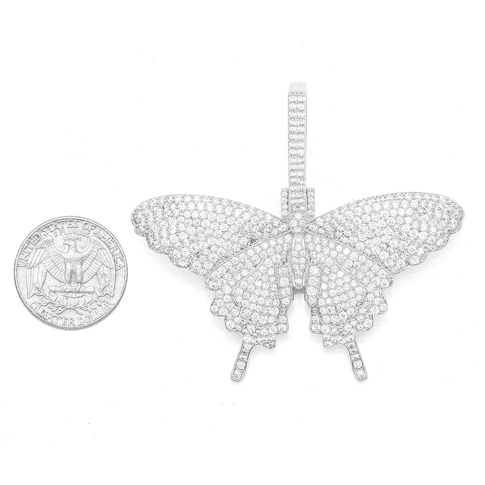 Brass Butterfly Pendant 20 (SALE)