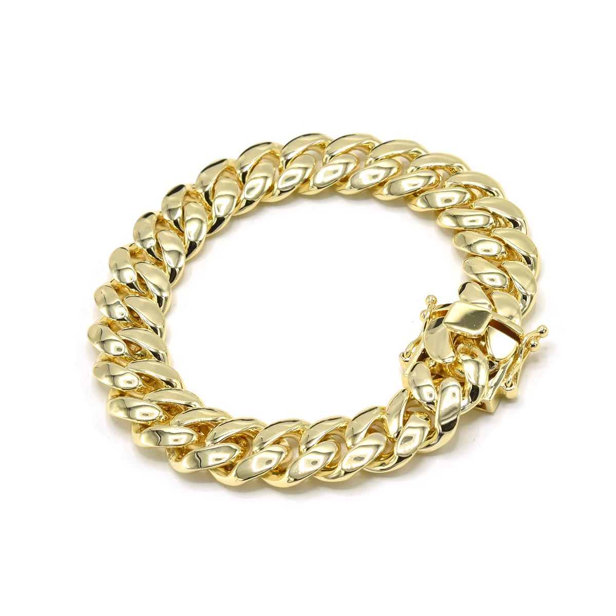 Brass 18mm Plain Cuban Chain 8.5" 18" 20" 24"