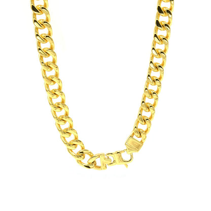 Stainless Steel Miami Cuban Chain 12mm