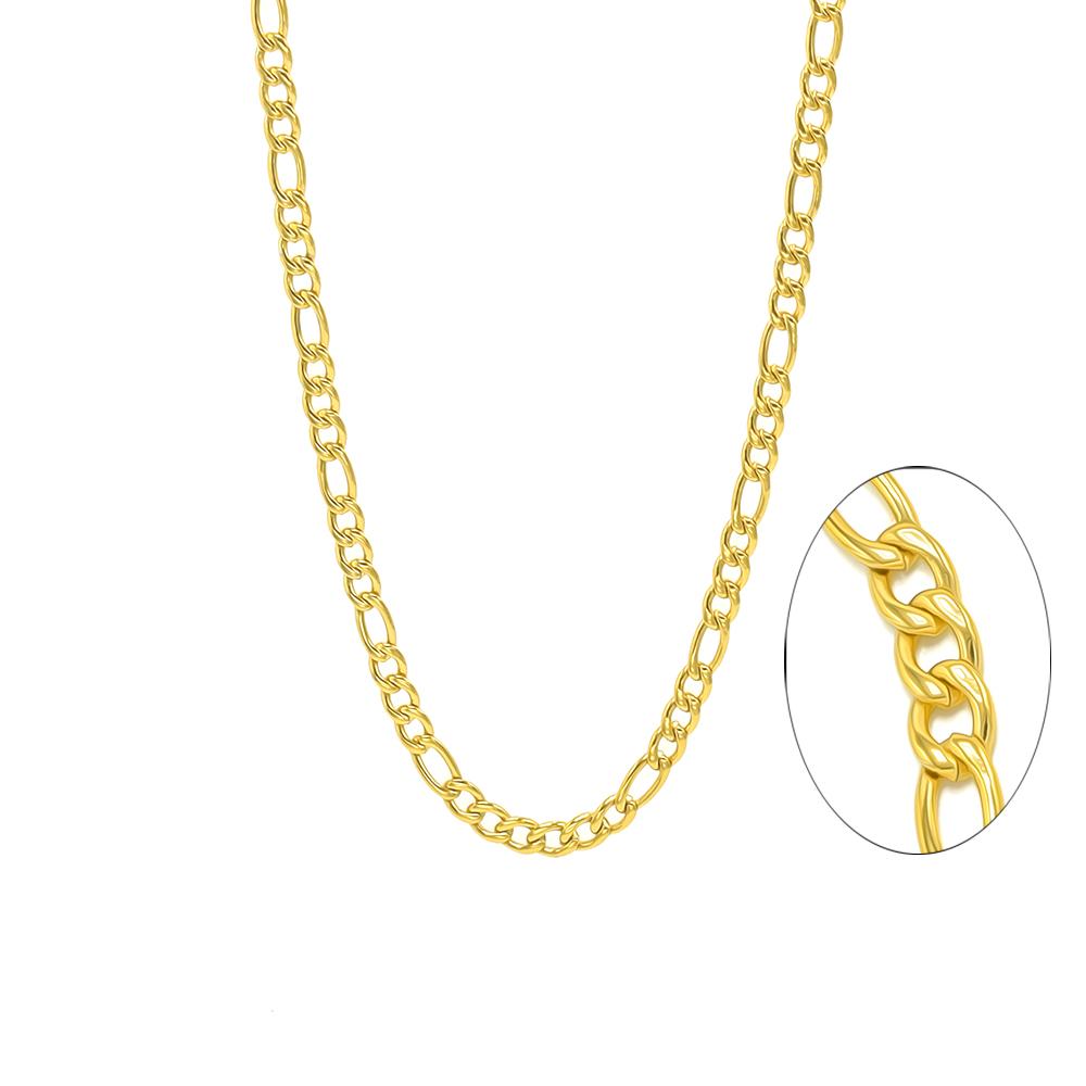 Stainless Steel Figaro Chain 5mm