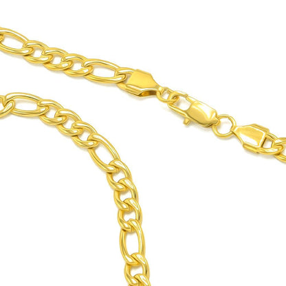 Stainless Steel Figaro Chain 12mm