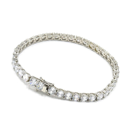 6mm Tennis Brass Anklets 10"