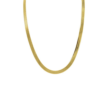 5mm Unisex Stainless Steel Herringbone Chain