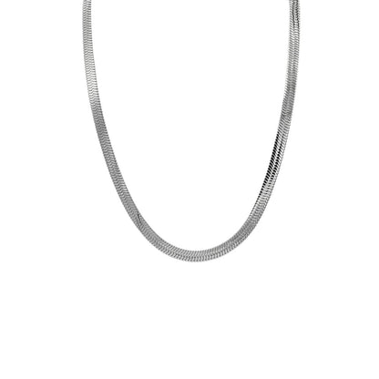 5mm Unisex Stainless Steel Herringbone Chain