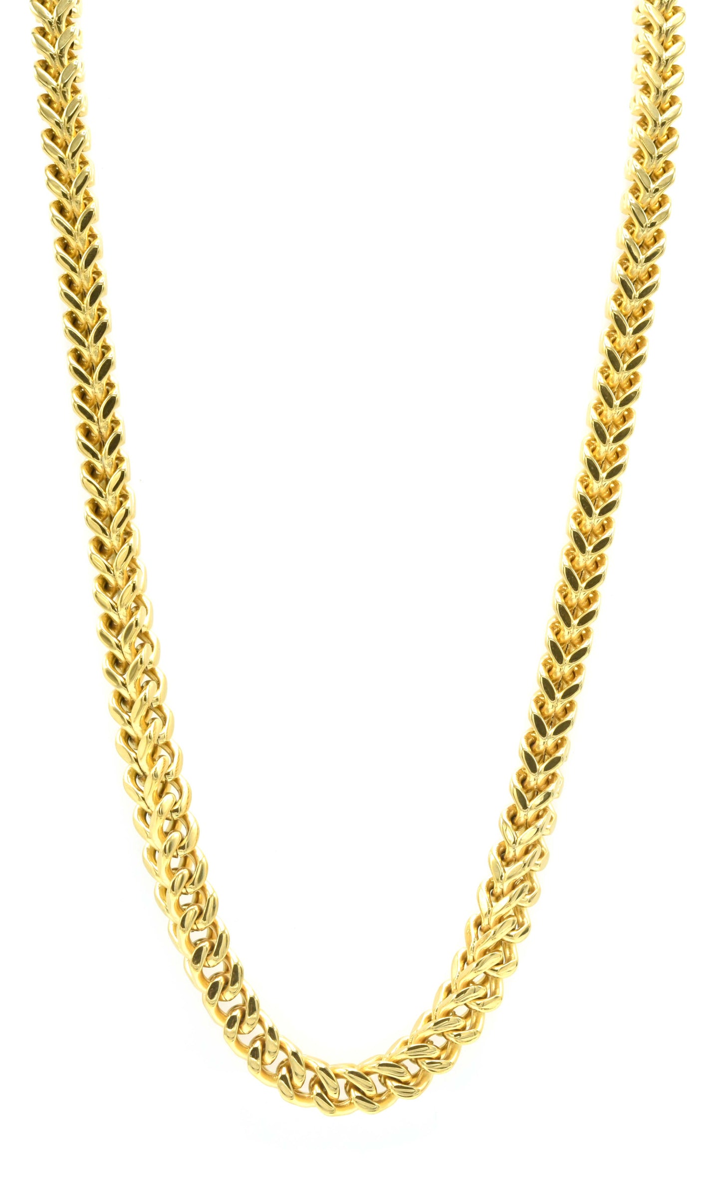 Stainless Steel Chain Bracelet Franco Set 6mm