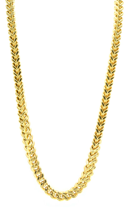 Stainless Steel Chain Bracelet Franco Set 6mm