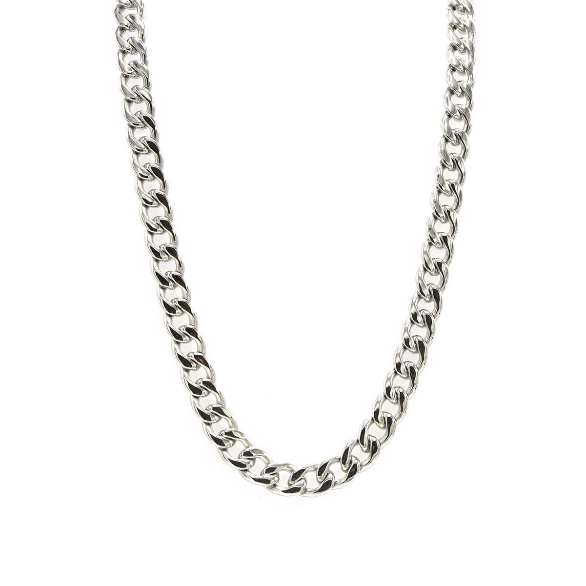 Stainless Steel Chain Bracelet Cuban Set 10mm 24 inch chain 8.5 inch bracelet