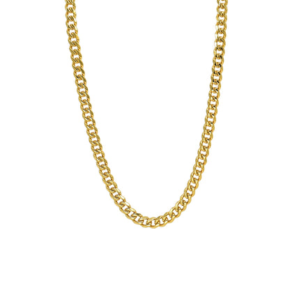 Stainless Steel Miami Cuban Chain 7mm