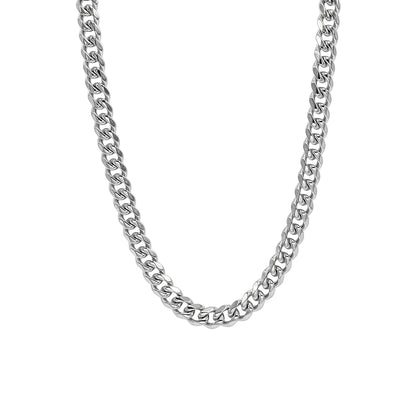 Stainless Steel Miami Cuban Chain 9mm