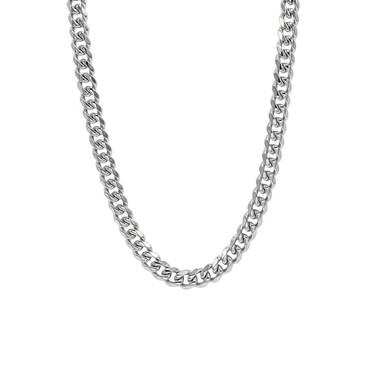Stainless Steel Miami Cuban Chain 9mm